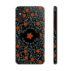 Scarlet Pimpernel Tough Phone Case