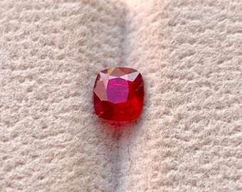 Espinela JD roja 0,75 cts Myanmar