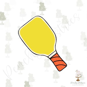Pickleball Paddle Cookie Cutter