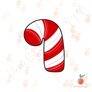 Candy Cane Cookie Cutter