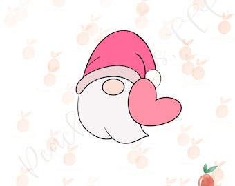 Gnome Heart Cookie Cutter