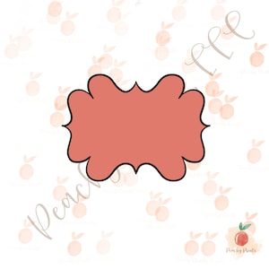 Leslie Plaque Cookie Cutter