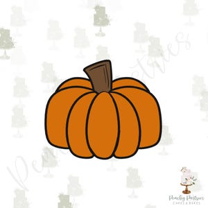 Wide Pumpkin Cookie Cutter