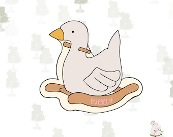 Rocking Goose Cookie Cutter