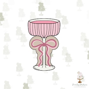 Martini Glass #1 Cookie Cutter