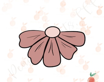 Half Olive Daisy Cookie Cutter
