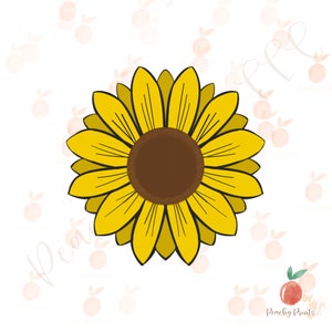 Sunflower Cookie Cutter