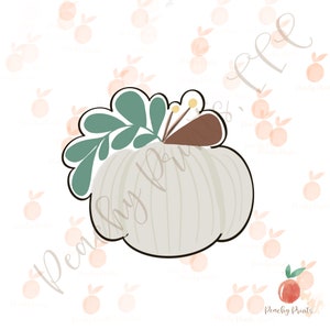 Greenery Pumpkin Cookie Cutter