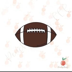 Football Cookie Cutter