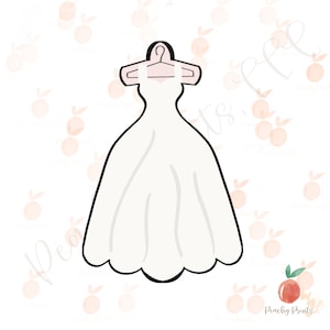 Wedding Dress #1 Cookie Cutter