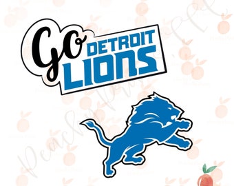 Detroit Lions Cookie Cutter SET