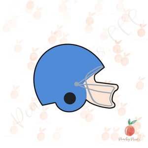 Football Helmet Cookie Cutter