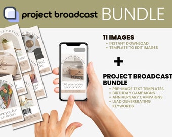 PAQUETE DE TRANSMISIÓN DE PROYECTO / Inspirado en Arbonne / Editar en línea / Descarga digital instantánea / Atención al cliente / Transmisión de proyecto / Hit Em Up /