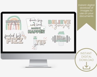 30 DAYS Graphics Bundle Arbonne Inspired / Bon Babe / Arbonne consultor
