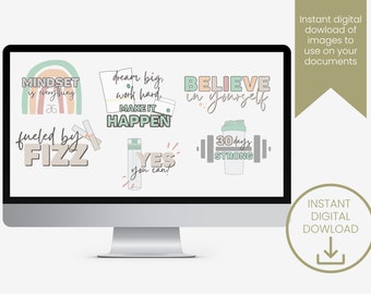 30 DAYS Graphics Bundle Arbonne Inspired | Bon Babe | Arbonne consultant