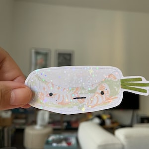 Adesivo per rotolo estivo fatto a mano adesivo in vinile per laptop rotolo estivo goi cuon carino cibo kawaii cibo asiatico