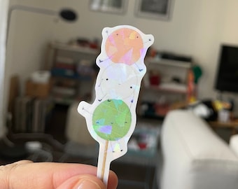 Dango Sticker Decal Vinyl Laptop Sticker Japanese sweets dessert mochi Food Asian food cute kawaii