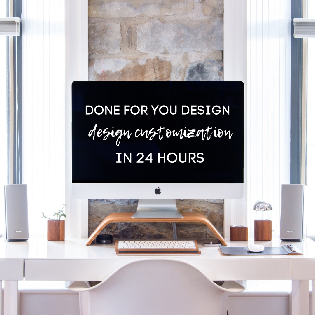 Done-for-you Template Customization - Express 24-hour Service - Etsy