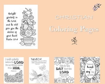 Download Bible Coloring Book Etsy