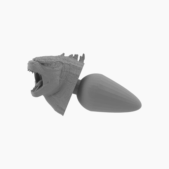 Godzilla Plug Gag Gift Etsy