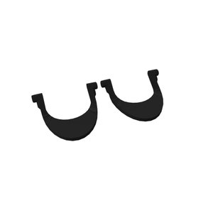 Microsoft Natural Ergonomic 4000 Replacement Foot, Pack of 2, Stand Holder with Adjustable Tilt Legs