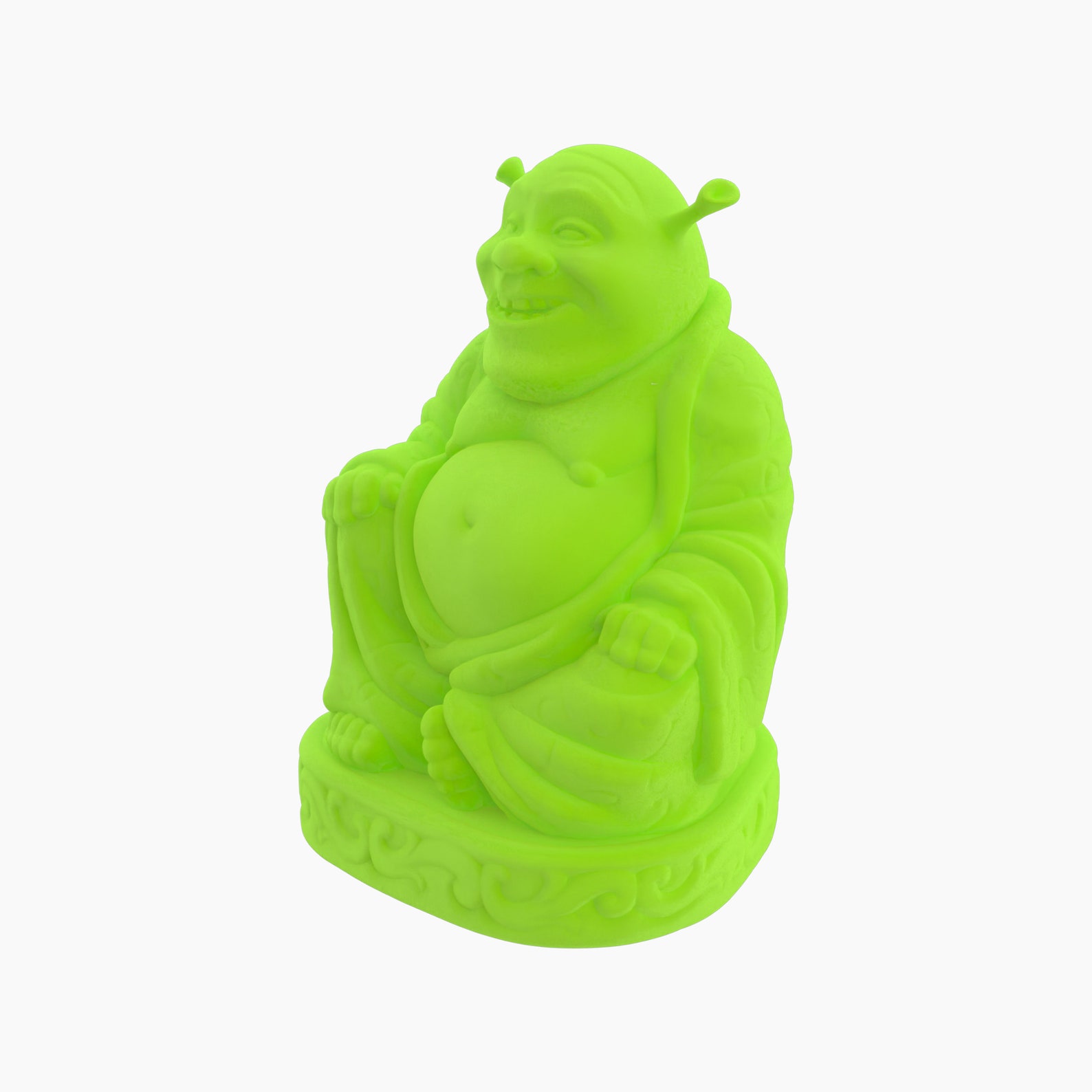 Shrek Buddha Etsy Canada
