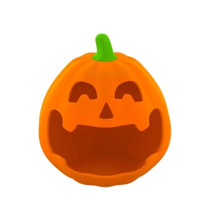 Halloween Pumpkin Candy Bowl