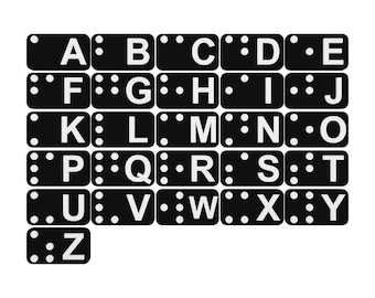 🔠 Tablero De Alfabeto Braille – Letras Y Números En Relieve | Herramienta Educativa Para Personas Ciegas