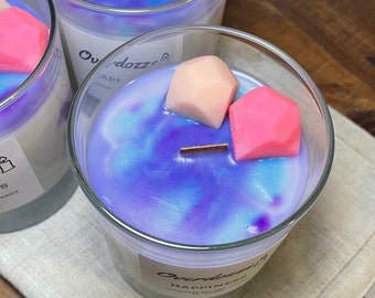 Happiness, Soy Wax Handmade Candle UK, Perfume Candle, Gift for Birthday, Friends, Wedding, Housewarming, Retirement, Teacher