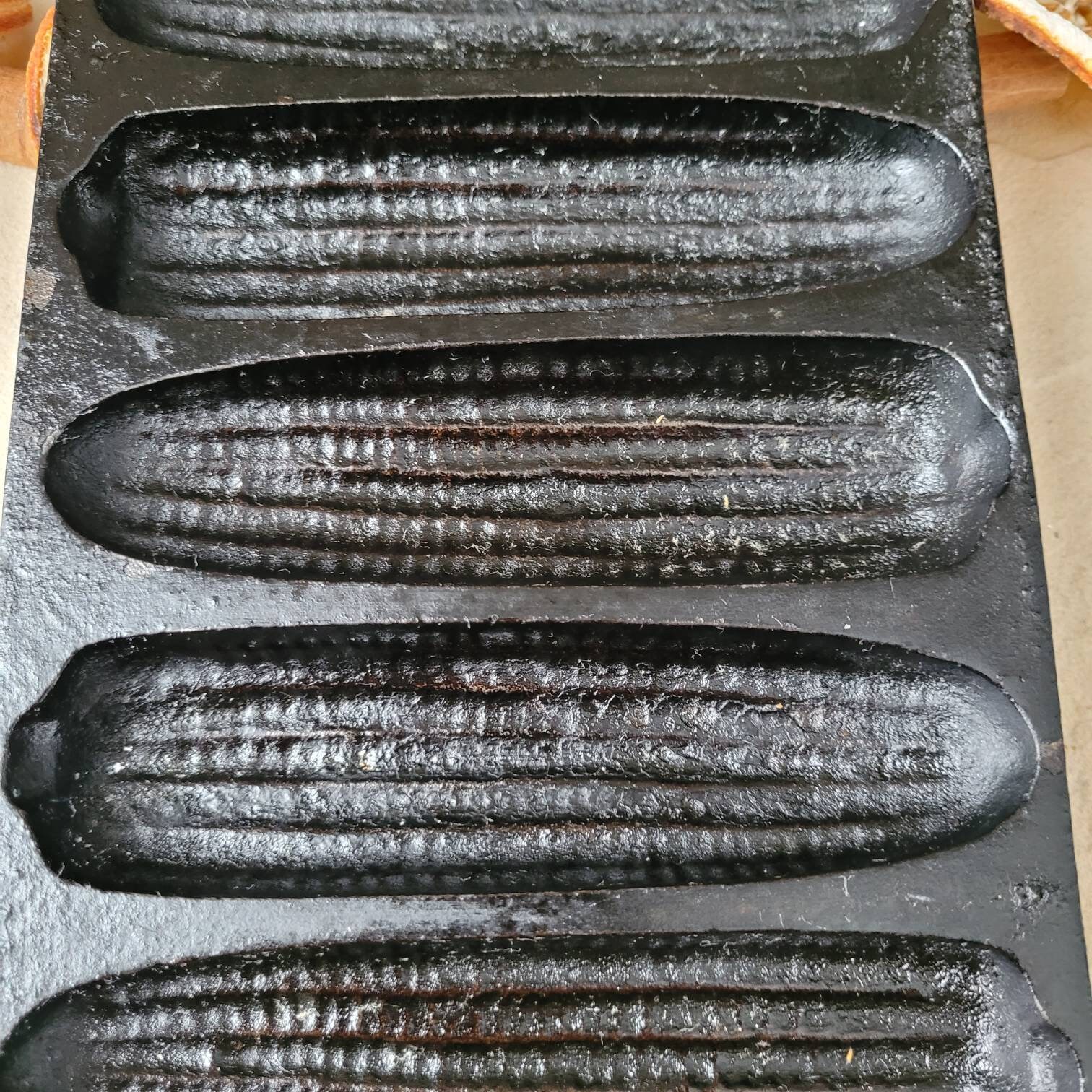 Vintage Cast Iron Cornbread Molds/ Cast Iron Vintage Bread Etsy
