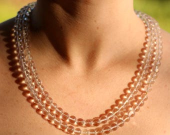 Handgefertigte Lange Glasperlenkette – Flapper 1920s Style | Die Clara