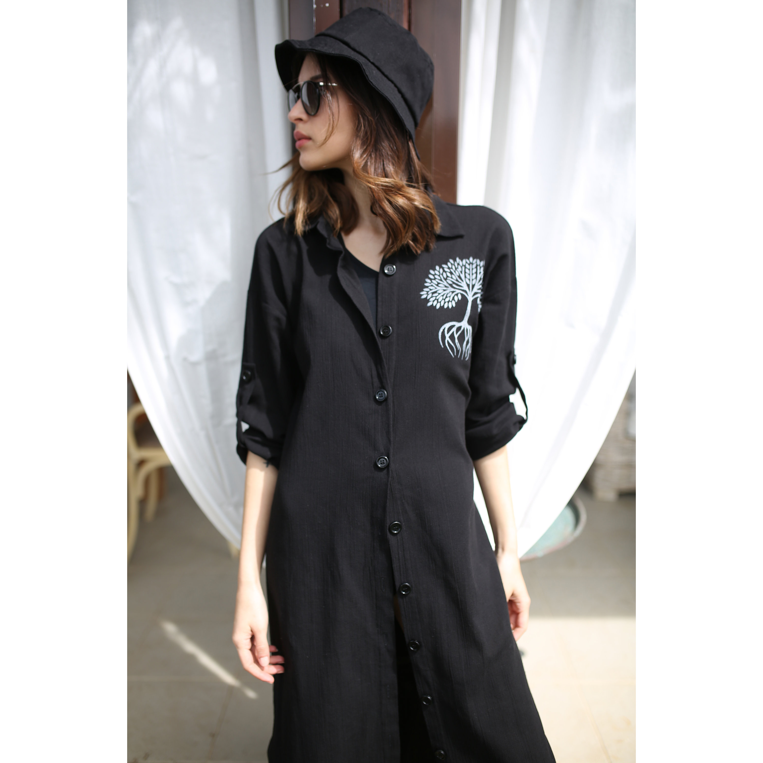 Women Linen Beach Cover Up Cotton Swim Cover Up Swimsuit Etsy