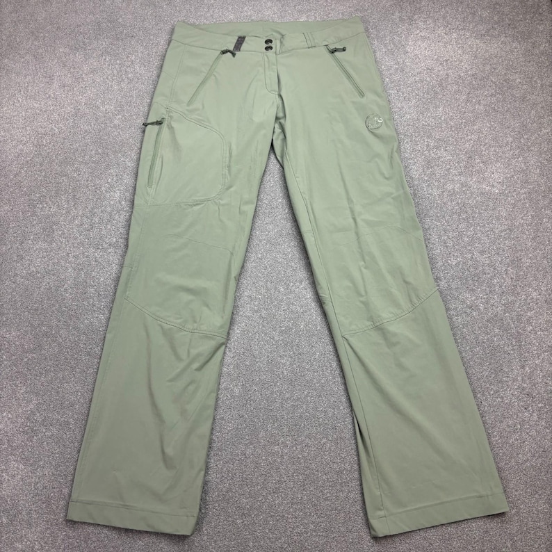Mammut Damen Wanderhose Medium Green Regenhose Regenhose Bild 1