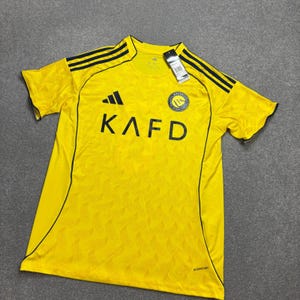 Camiseta Al-Nassr para adulto, talla M, amarilla, 2025/2026, Adidas Football Home Pedri 8 para hombre imagen 2