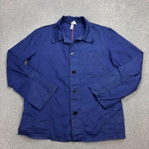 60s detachable button french work jacket 60s detachable button