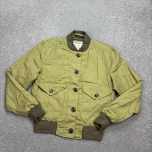 CC Filson Jacke Damen X Small Grün Canvas USA Outdoors Work Cotton Lady Bild 2