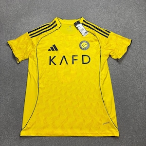 Camiseta Al-Nassr para adulto, talla M, amarilla, 2025/2026, Adidas Football Home Pedri 8 para hombre imagen 1