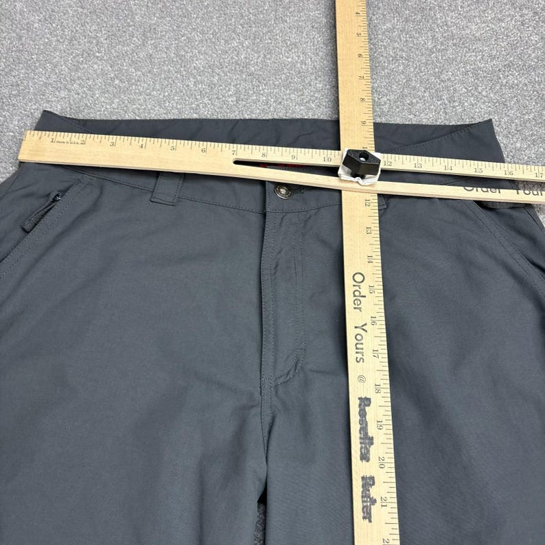 Calça Mammut tamanho adulto médio cinza para caminhadas, montanhismo e atividades ao ar livre, ideal para chuva e outras atividades ao ar livre. imagem 2