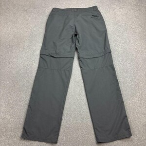 Calça Mammut tamanho adulto médio cinza para caminhadas, montanhismo e atividades ao ar livre, ideal para chuva e outras atividades ao ar livre. imagem 7