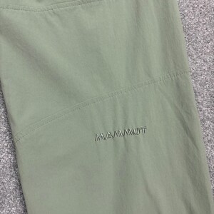 Mammut Damen Wanderhose Medium Green Regenhose Regenhose Bild 9