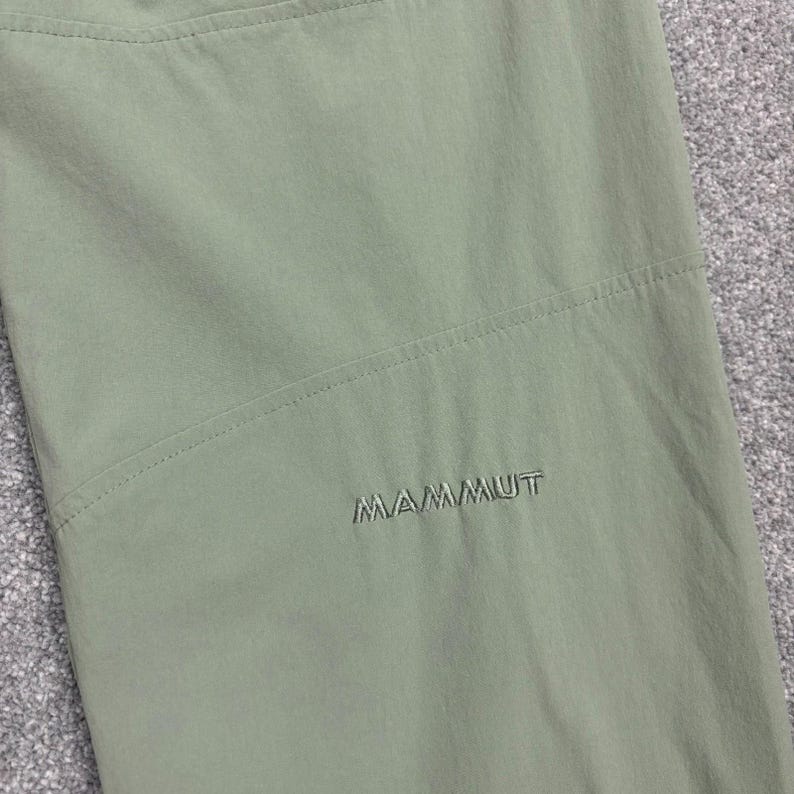 Mammut Damen Wanderhose Medium Green Regenhose Regenhose Bild 9