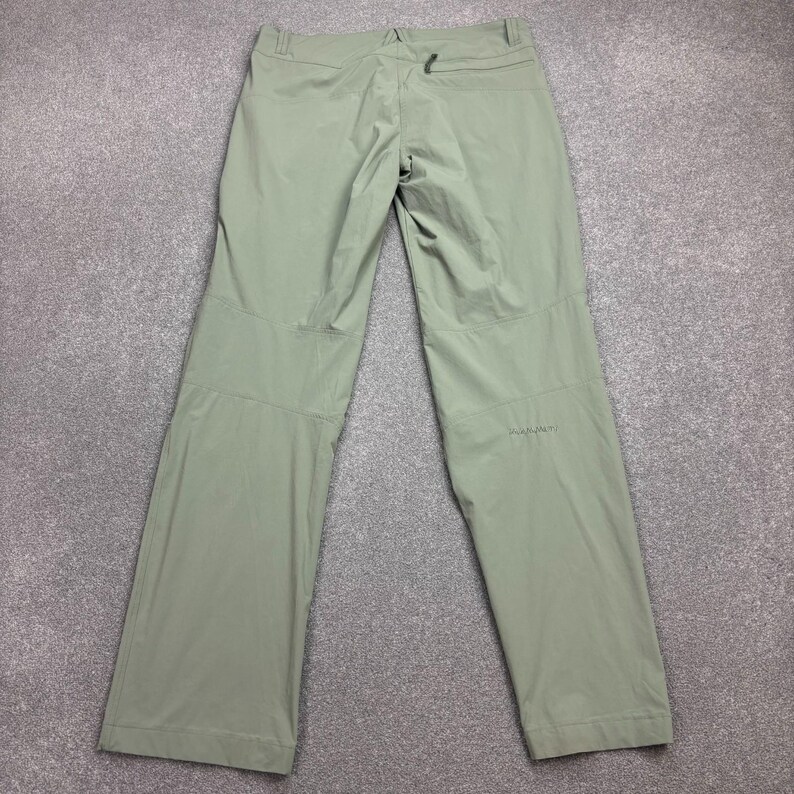 Mammut Damen Wanderhose Medium Green Regenhose Regenhose Bild 8