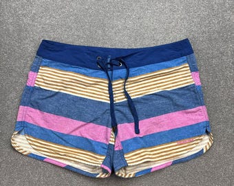 Patagonia Badehose Damen Größe 6 Blau 5 "Inseam Wavefarer Board Shorts Schwimmen Lady