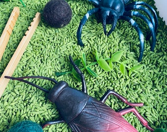 Giant Bugs Sensory Bin Kit, Kids Travel Activity