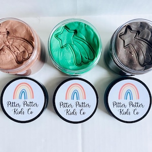 Play Dough Jars- Just the dough