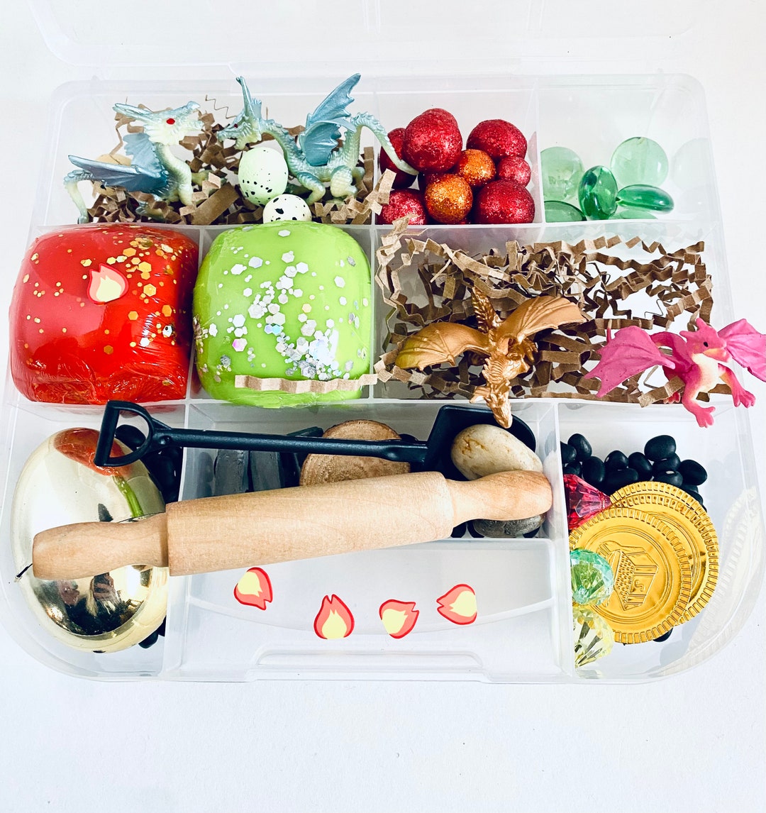 Dragon Sensory Kit, Dragon Toys, Dragon Imaginative Play, Sensory Kit ...