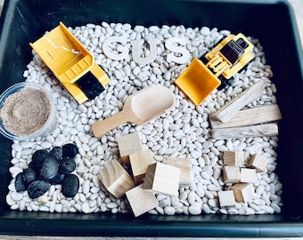 Construction Bin Sensory Kit