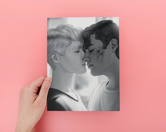 Andrew Minyard and Neil Josten A5 Print