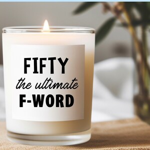 Fifty the Ultimate F-word SVG, Fifty SVG, 50 SVG, Fifty and Fabulous ...
