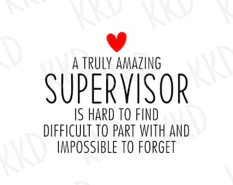 Geweldige supervisor SVG, baas Svg, waardering Svg, pensioen Svg, werk Svg, dank je Svg, Cricut Svg, Cricut Svg, silhouet Svg, digitale snijbestanden